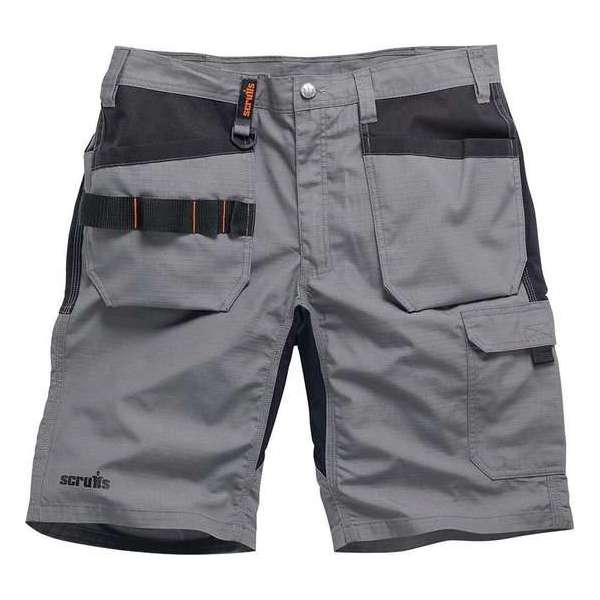 Scruffs Werk-Flexshort Holster - Kleur Donker Grijs Maat 38W - UK - 54W - EU