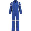 Overalls EM Traffic Hoge zichtbaarheids overall 100% katoen Korenblauw Maat 66