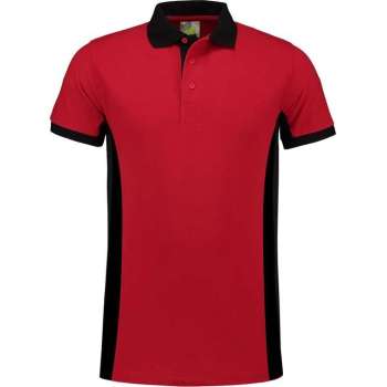 Lemon & Soda L&s Polo Workwear 187c Red/bk Mt. 3xl