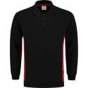 Tricorp 302001 Polosweater Zwart-Rood maat XXXL