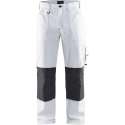 Blaklader 1094 Schildersshort met stretch White/Dark Grey C56