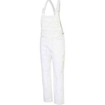 Ultimate Workwear - Amerikaanse Overall WENEN (tuinbroek, BIB, bretelbroek) - katoen 100% 320g/m2- Wit