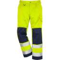 Fristads broek 100002 fluorgeel/donkerblauw