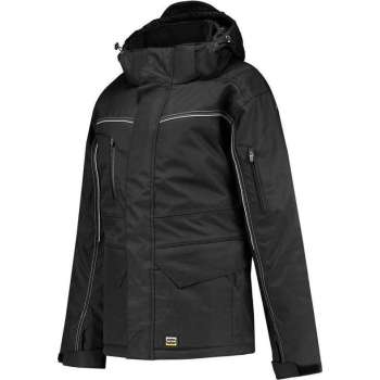 Tricorp 402007 Midi Parka Canvas Zwart maat XXXL