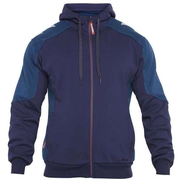 F. Engel 8820-233 Hoody Sweater Inkt Blauw/Diesel Blauw maat L