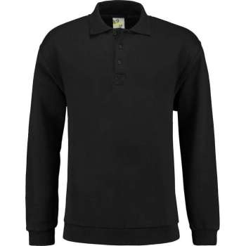 Lemon & Soda L&s Sweater Polo For Him Black Mt. S