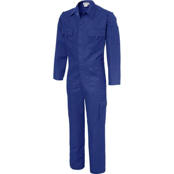 Ultimate Workwear - Standaard Overall BASEL - katoen 100% - 320gr/m2 - Blauw (Kobalt/Royal Blue)