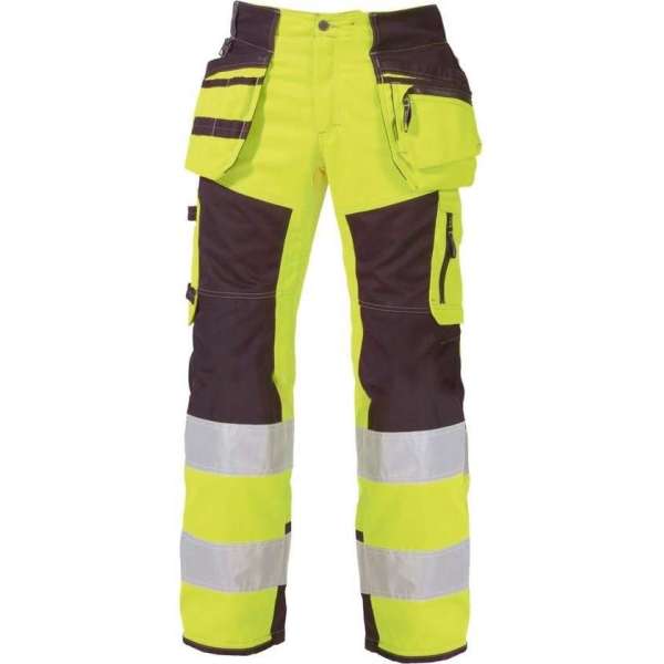 BK HiVis broek 300gr flge/zw