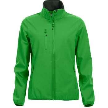 Clique Basic Softshell Jacket Ladies 020915 - Vrouwen - Appelgroen - XXL