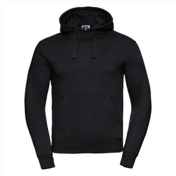 Russell Hoodie Zwart Capuchon Regular Fit