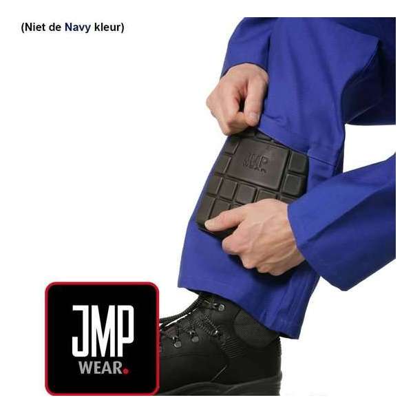 Jmp Wear Overall Jmp Overall Met Kniezakken Stromboli 46 Navy - Maat: 56, Kleur: Navy