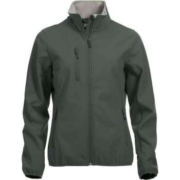 Clique Basic Softshell Jacket Ladies 020915 - Vrouwen - Pistol - XXL