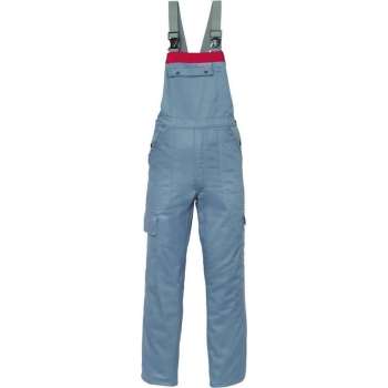 Havep 2379 Amerikaanse overall/Bretelbroek Grijs/Rood maat 60