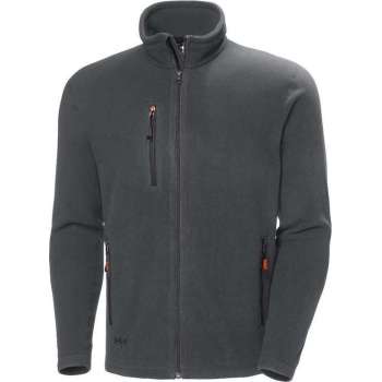 Helly Hansen Oxford Light Fleece Jacket 72097 - Mannen - Donkergrijs - L