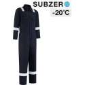 Dapro Blizzard Multinorm Gevoerde Winter Overall - Maat 2XL - Marineblauw - Vlamvertragend , antistatisch en lasnorm