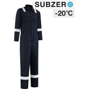 Dapro Blizzard Multinorm Gevoerde Winter Overall - Maat 2XL - Marineblauw - Vlamvertragend , antistatisch en lasnorm