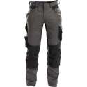 DASSY Dynax D-Flex Werkbroek Stretch Grijs/Zwart