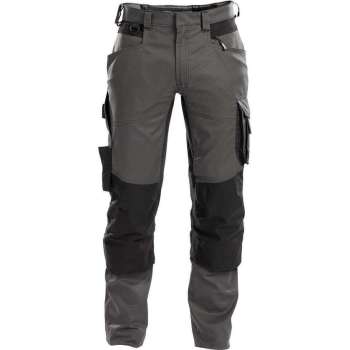 DASSY Dynax D-Flex Werkbroek Stretch Grijs/Zwart