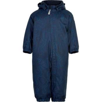 Color Kids - Coverall sneeuwpak voor baby's - AOP - Donkerblauw - maat 86cm