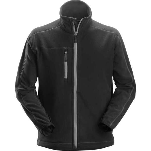 Snickers A.I.S. Fleece jas - Workwear - 8012 - zwart - maat L