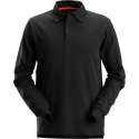 Snickers Workwear Rugbyshirt Zwart M