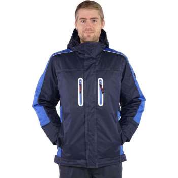 STØRVIK Parka Werkjas Waterdicht / Winddicht Heren Donkerblauw - Maat 3XL - THOR