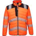 Portwest PW3 Hi-Vis Baffle Jacket PW371 Oranje Maat M