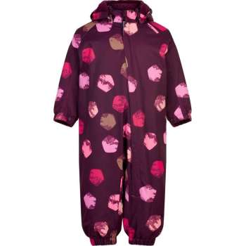 Color Kids - Coverall sneeuwpak voor baby's & peuters - AOP - Fel roze - maat 92cm