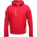 Milford softshell jacket heren rood xl