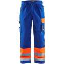 Blåkläder 1584-1860 Werkbroek High Vis Oranje/Korenblauw maat 50