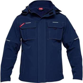 F.Engel 1260-229 Combat Softshell Jas Marine | maat L