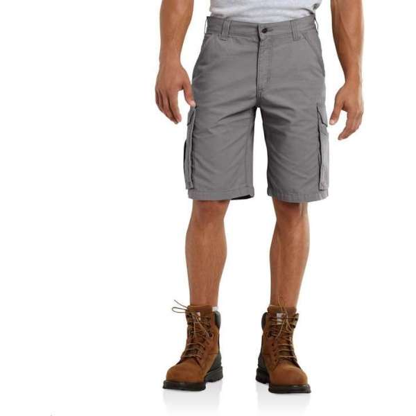 Carhartt Force Tappen Cargo Short Asphalt-36