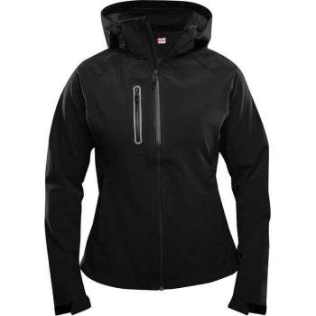 Milford dames softshell jacket zwart s