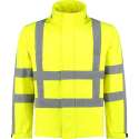 EM Traffic Softshell Jas RWS Geel - Maat 5XL