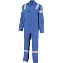 Orcon Multi Protect & Striping Overall – Blauw maat 52 - Antistatisch/Warmtebestendig/Chemicaliewerend/Laskleding