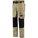 Tricorp  Werkbroek Canvas Cordura 502009 Khaki / Zwart - Maat 52