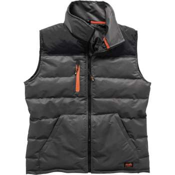 Scruffs Worker Bodywarmer, Donker Grijs - Maat XL