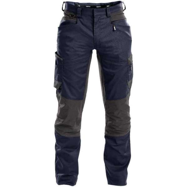 DASSY Helix D-Flex Werkbroek Stretch Donkerblauw/Grijs