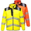 Portwest PW3 Hi-Vis Baffle Jacket PW371 GEEL MAAT XL