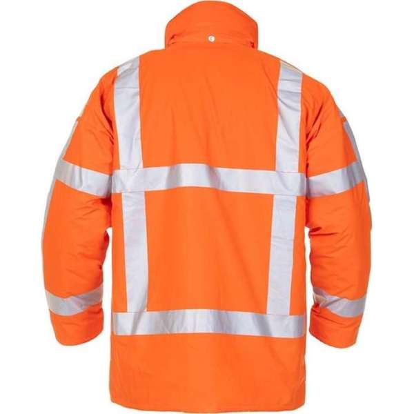 Hydrowear Regenjas Fluor Oranje Mt L