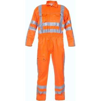 Hydrowear Overall Fluor Oranje Mt 56