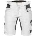 Dassy Axis Painters Women Schildersshort met stretch voor dames 250092 - Wit/Antracietgrijs - 34