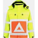 EM Traffic Parka Verkeersregelaar Oxford RWS - Fluor geel / Fluor Oranje - Maat M