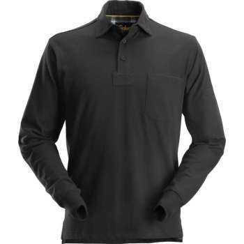 Snickers Rugby shirt - Workwear - 2712 - zwart - maat L