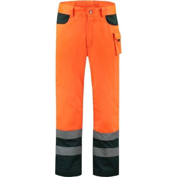 Tricorp  Werkbroek ISO20471 Bicolor 503002 Fluor Oranje / Groen - Maat 54