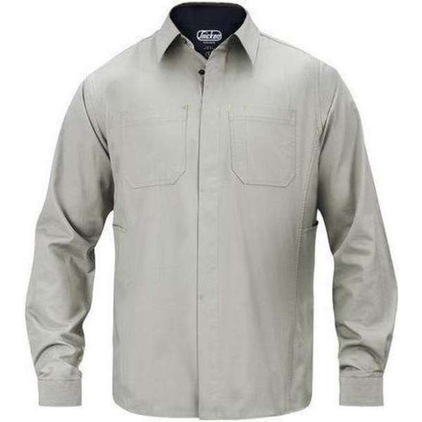 Industry Shirt grijs/donker blauw 8503-0895 005/M