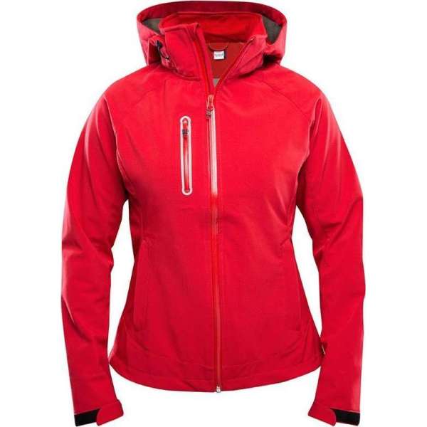 Clique Milford Softshell Ladies Red maat XXL