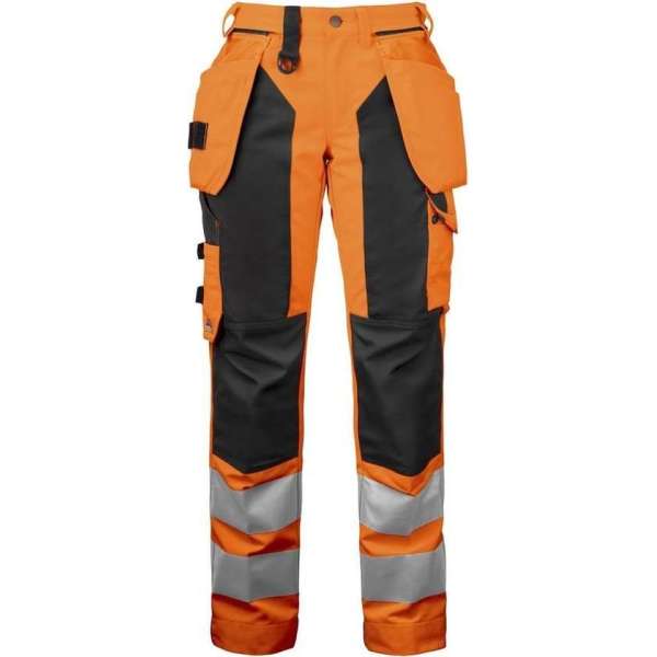 Projob 6519 Dames Werkbroek Oranje/Zwart maat 36