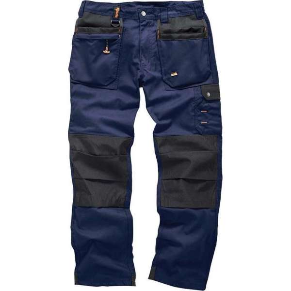 Scruffs Werkbroek Worker Plus - Kleur Blauw Maat 36R - UK - 52M - EU