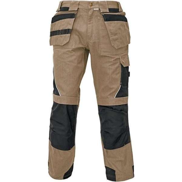 Werkbroek / worker Assent Lahr khaki maat 58